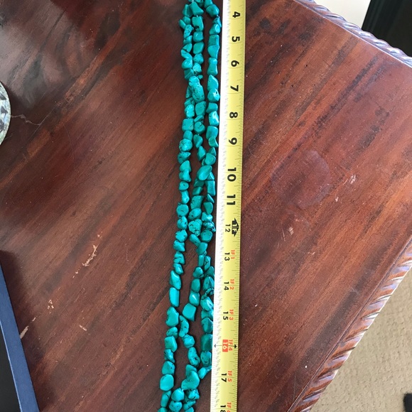 Beautiful Genuine turquoise 3 strand necklaces - Picture 6 of 6